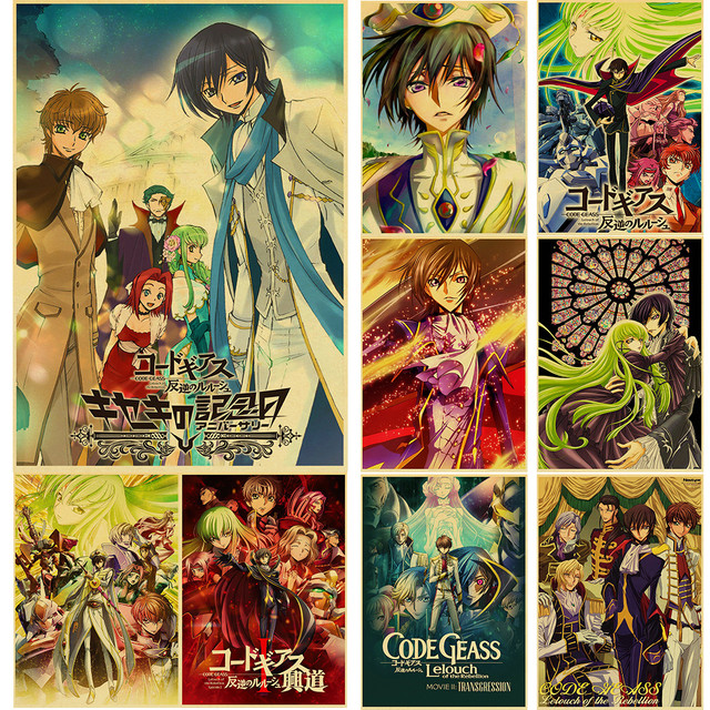 Code Geass Lelouch Resurrection German  Code Geass Lelouch Resurrection  Anime - Painting & Calligraphy - Aliexpress